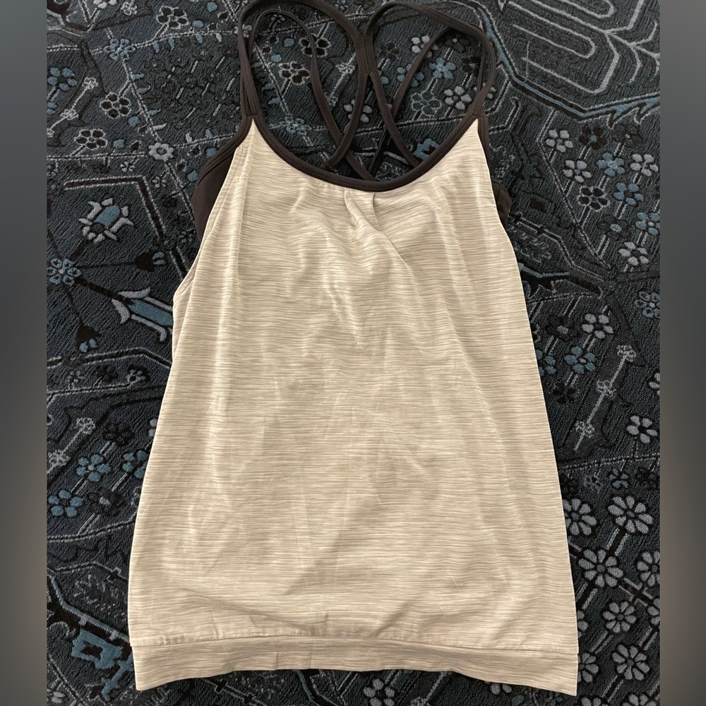 Athleta workout tank with built in sports bra